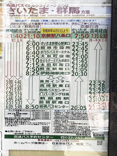 高速バス G2のりば