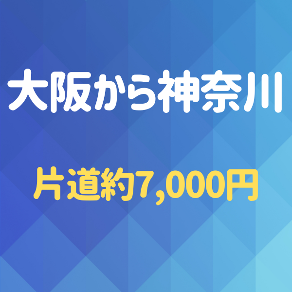 大阪から神奈川へ！夜行バスを使わず格安で行く方法